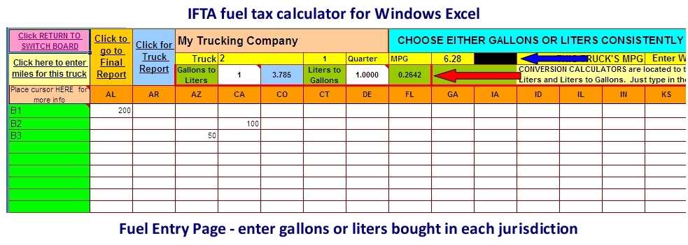 Tax Excel Spreadsheet Template from www.iftaboss.com